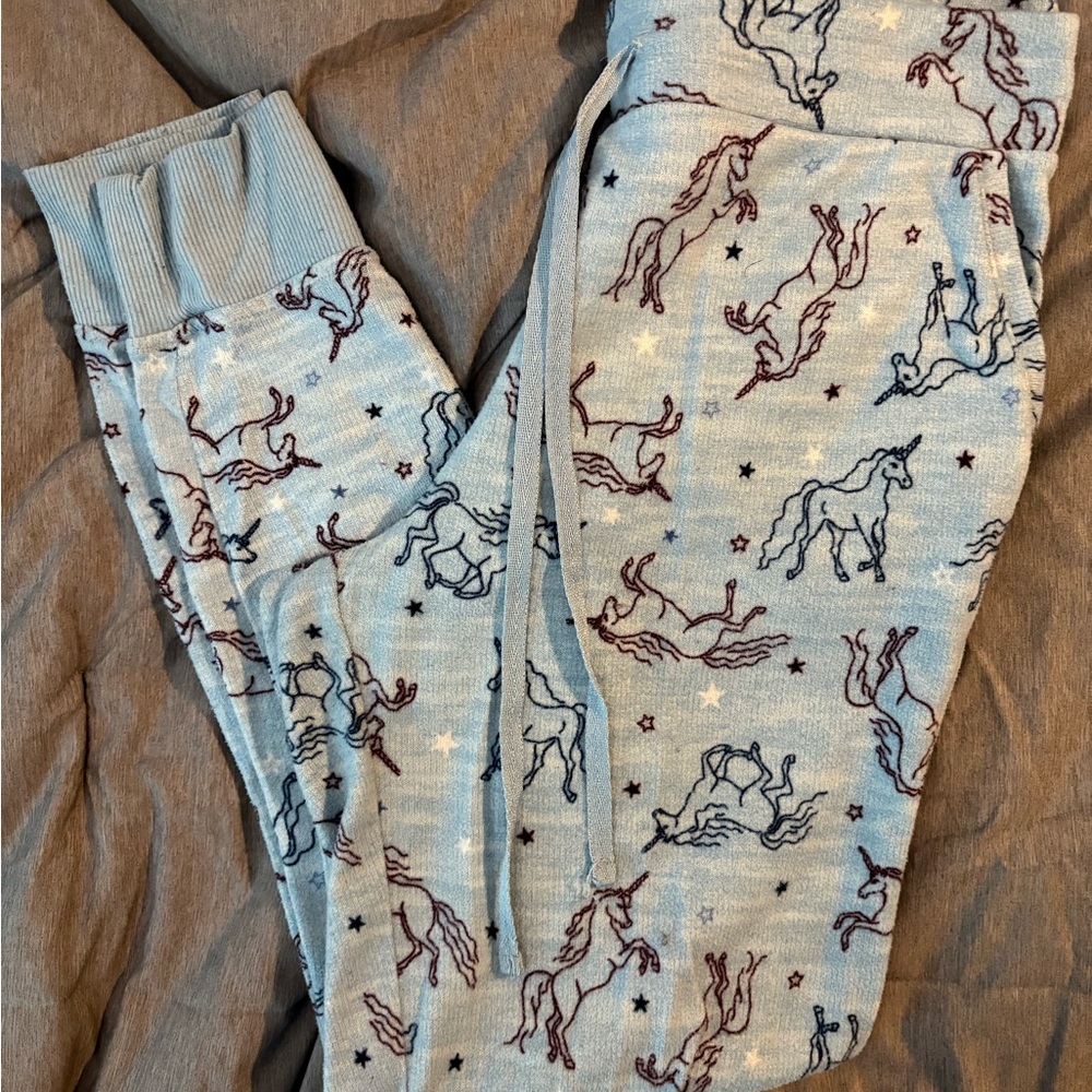 Secret Treasures Blue Unicorn Lounge Pants